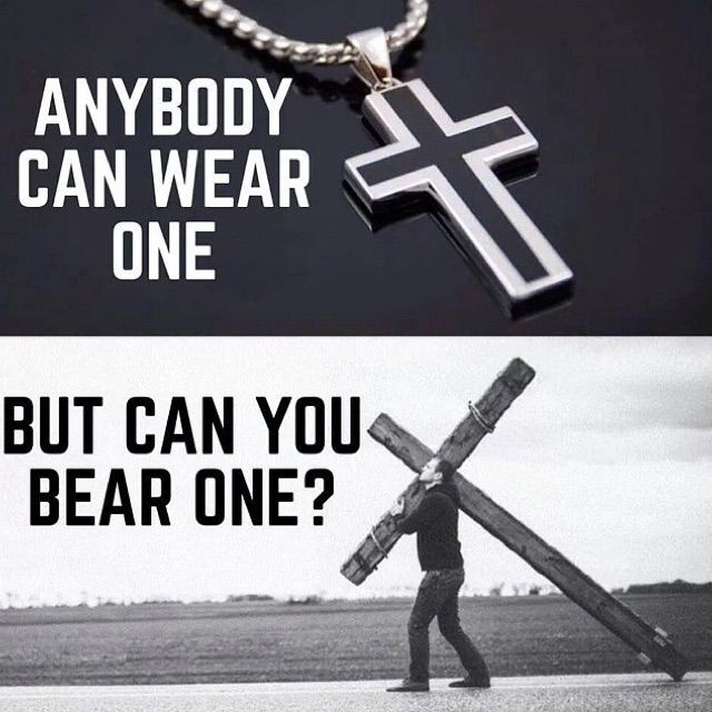 Take up your cross and follow me Talk Jesus